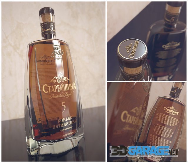 3d-model – Cognac & Elder